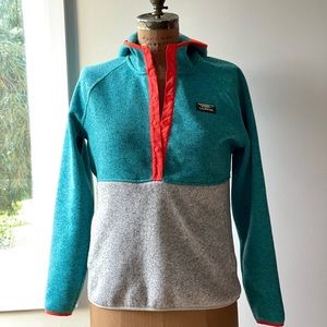 L.L. Bean Hooded Sweater Pullover Womens Regular Medium
